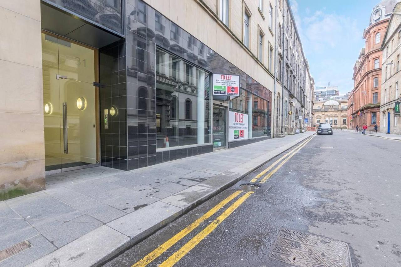 1 Bedroom Flat In The Heart Of Merchant City Глазгоу Екстериор снимка