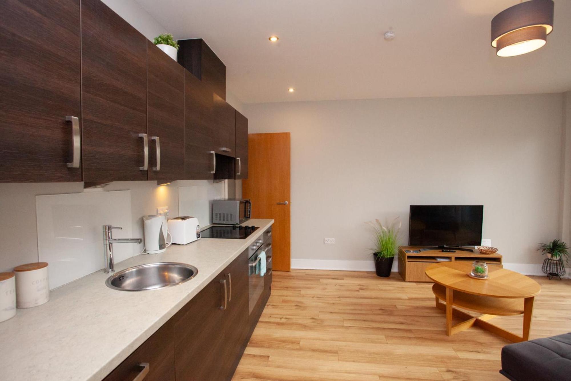 1 Bedroom Flat In The Heart Of Merchant City Глазгоу Екстериор снимка